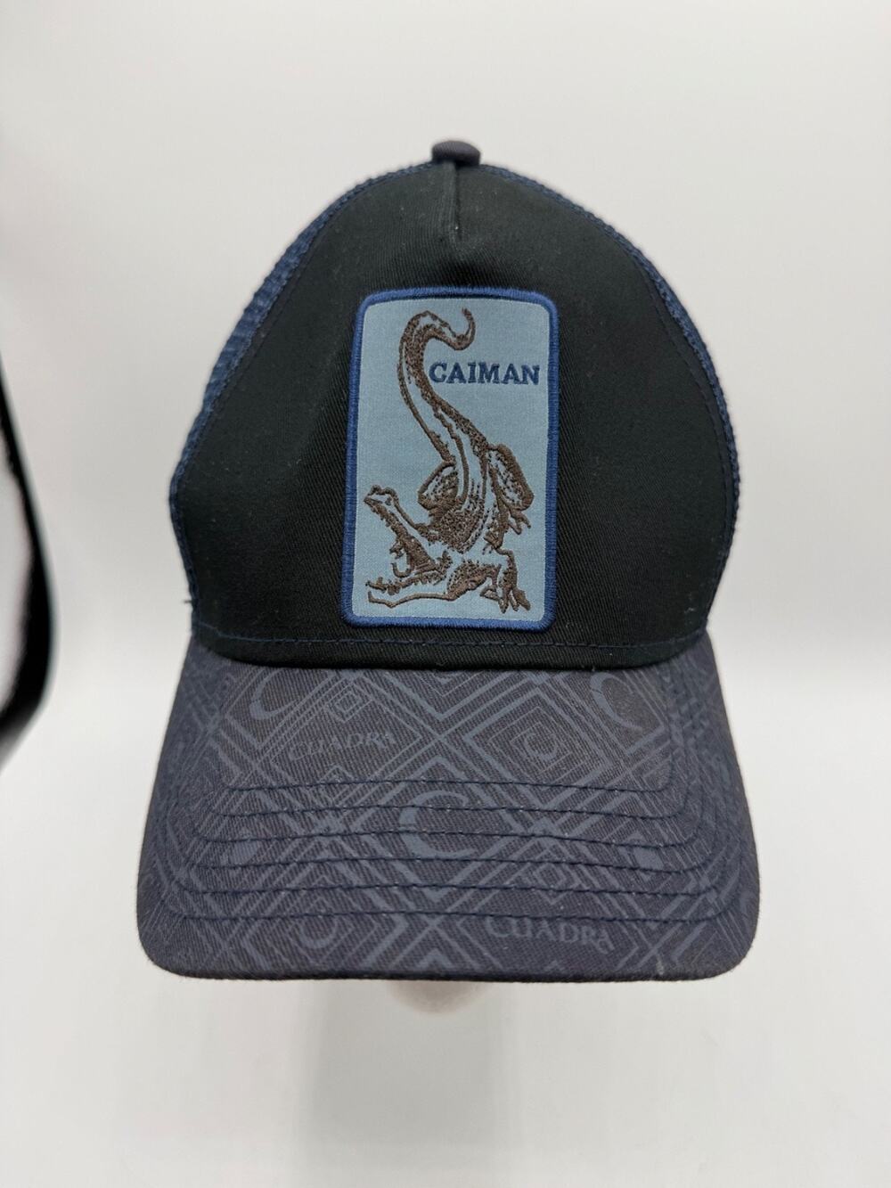 Cuadra Caiman Blue/Black Mesh Snapback Trucker Hat
